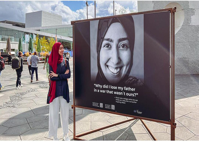 شاهد: إبداع من ألم.. قصة نجاح صنعتها فلسطينية سورية في النرويج