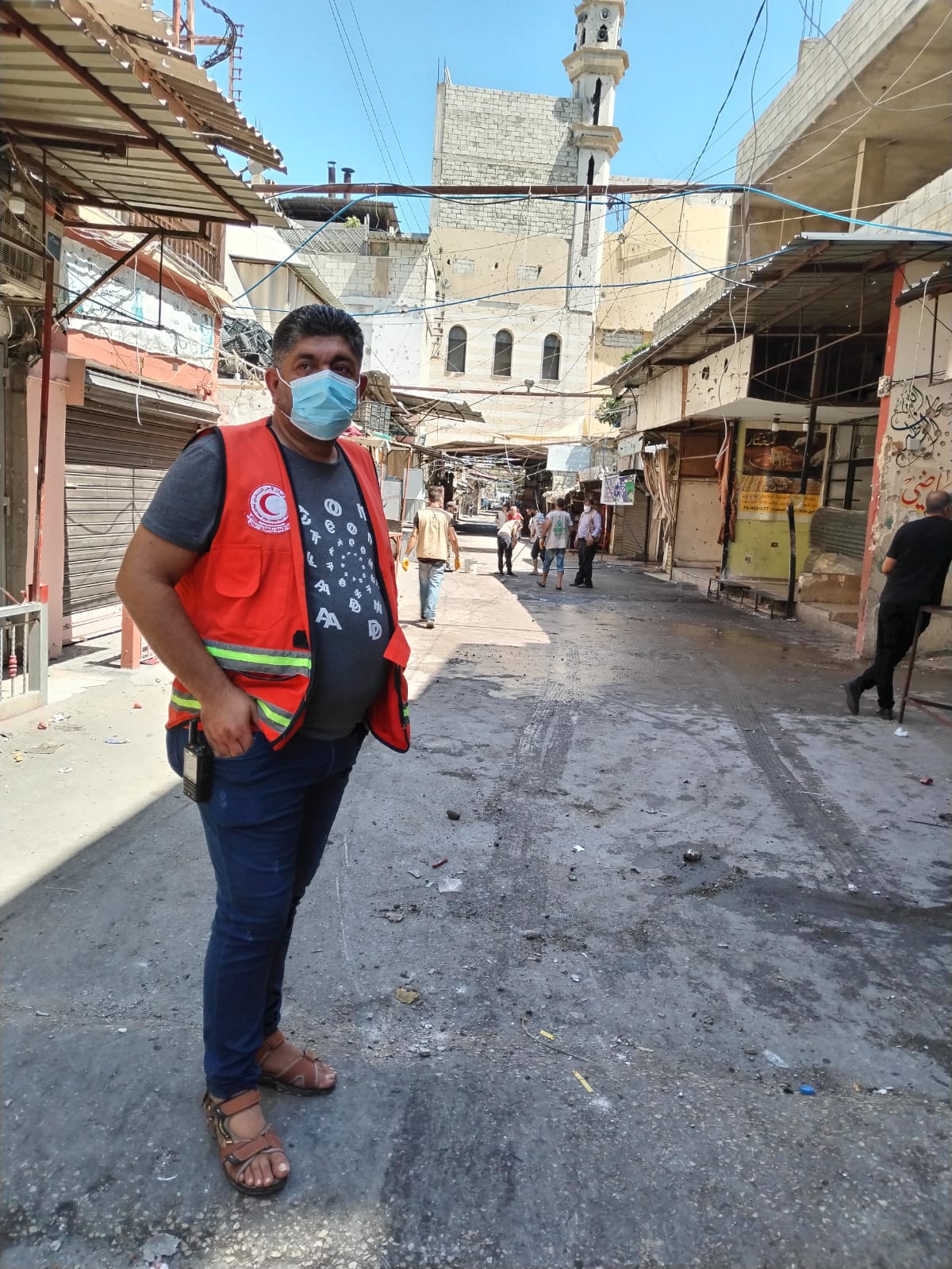 شاهد: محمد قدورة معاناتنا لم تمنعنا من تقديم العون لأبناء شعبنا