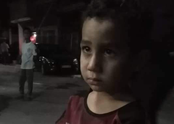 مخيم جرمانا.. العثور على طفل ضائع ومناشدة للعثور على ذويه 