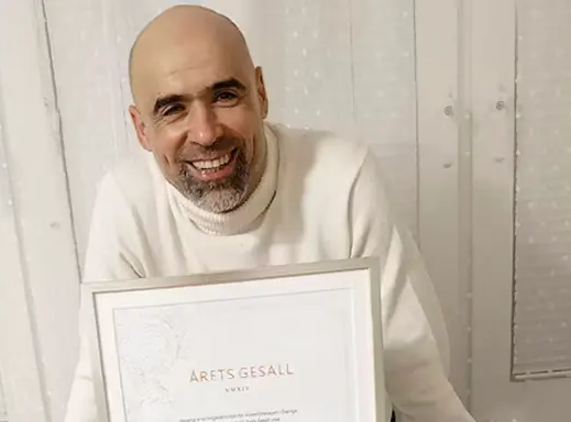 "مبدع العام" في السويد الفلسطيني السوري محمد مصلح