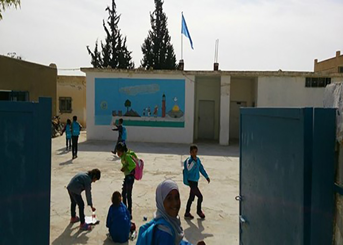 مجموعة العمل تسلط الضوء على الواقع التعليمي في مخيم الرمدان 