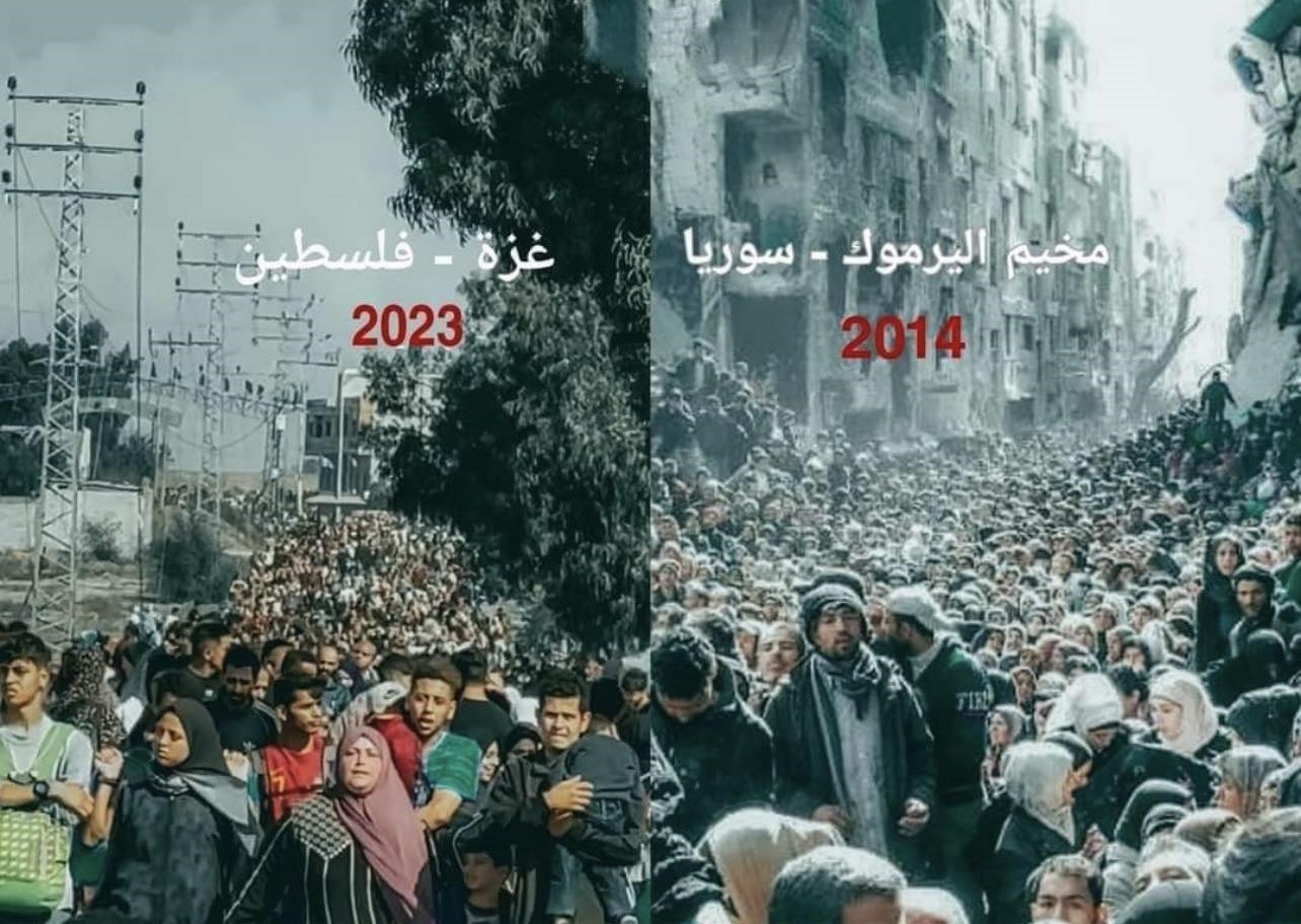 مهجّر فلسطيني.. ما أشبه مخيم اليرموك بغزة ! 