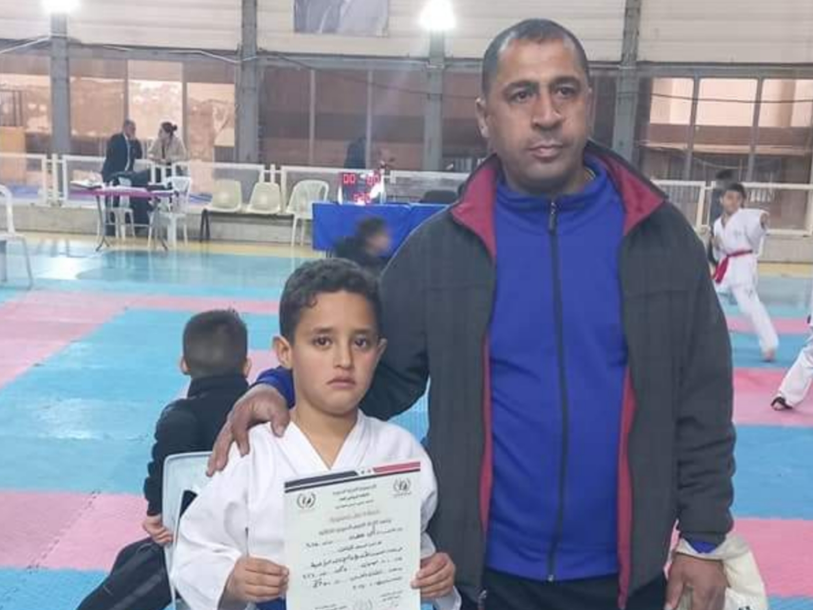 سوريا. طفل فلسطيني يحقق إنجازاً رياضياً في بطولة الكاراتيه