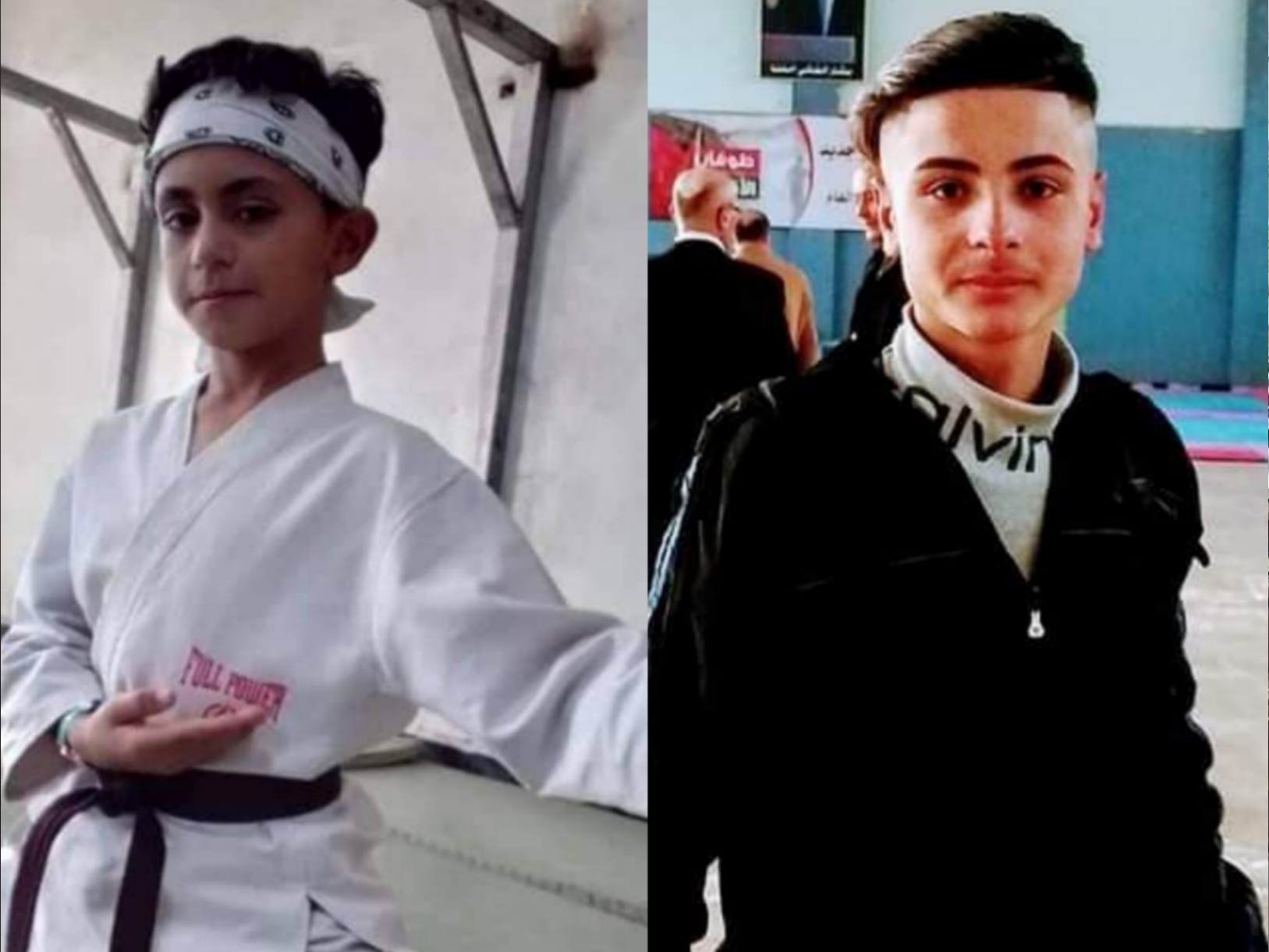 فتيان فلسطينيان يتألقان في بطولة حلب للكاراتيه