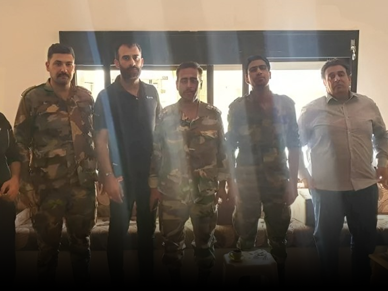 إطلاق سراح ضباط من جيش التحرير الفلسطيني بعد اعتقالهم في السويداء