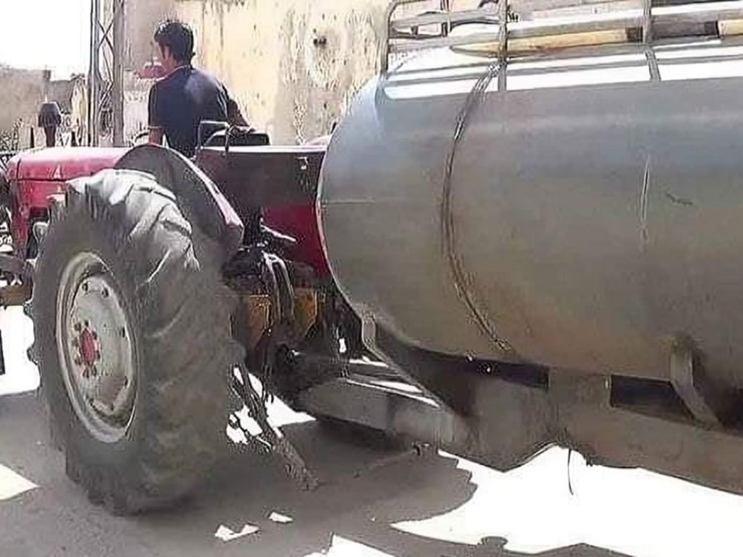 مخيم جرمانا. أزمة مياه حادة تواجه الأهالي