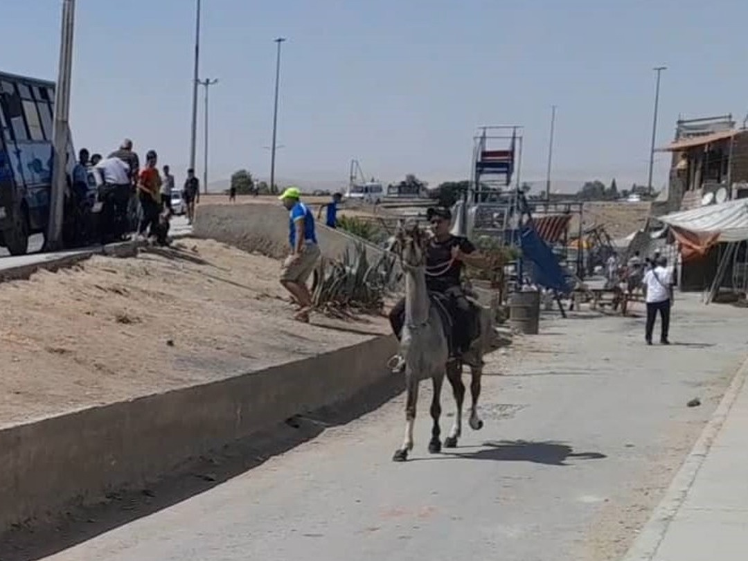 مخيم جرمانا. تأجير الدراجات النارية والأحصنة خلال العيد يثير قلق الأهالي