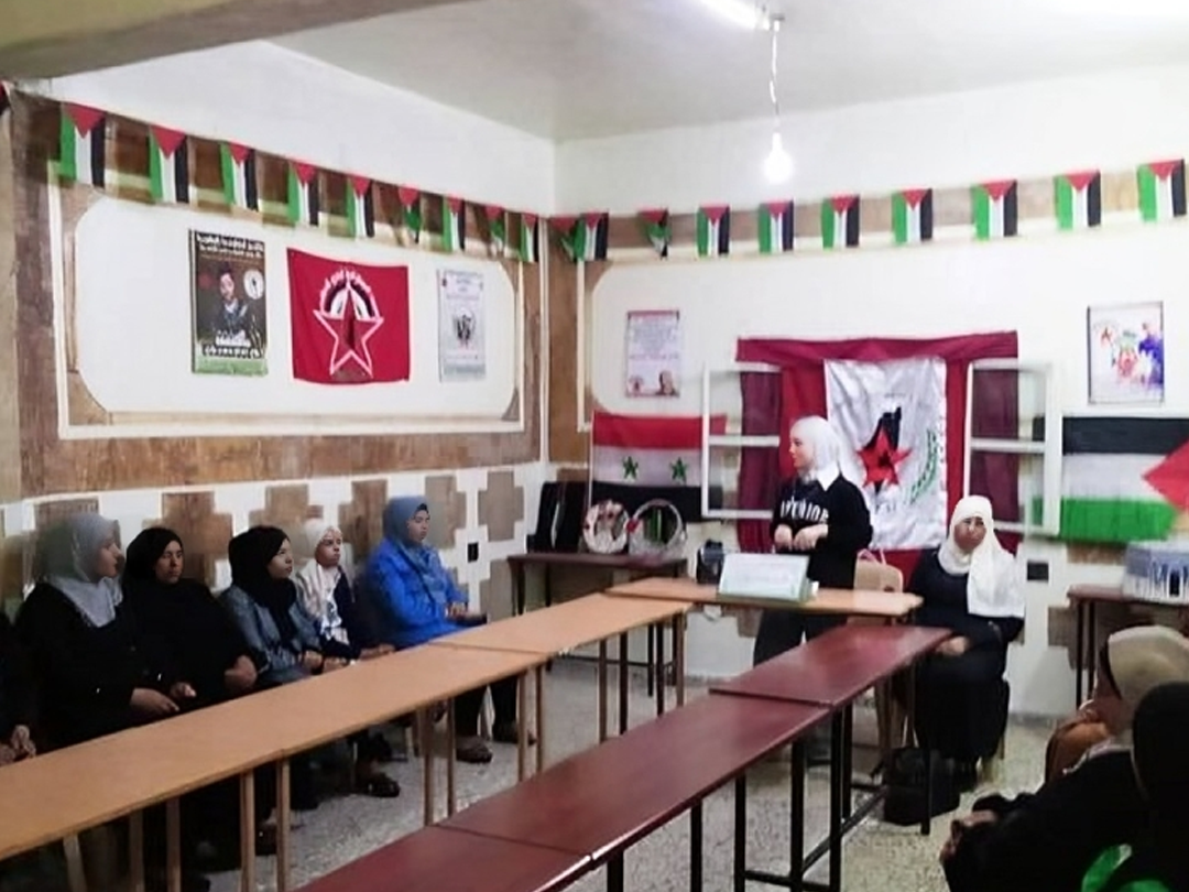 ندوة تربوية حول التعامل مع سن المراهقة في مخيم سبينة