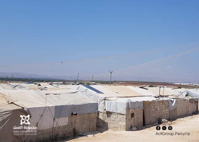 قطع إعانة الخبز يفاقم معاناة النازحين في مخيمي دير بلوط والمحمدية