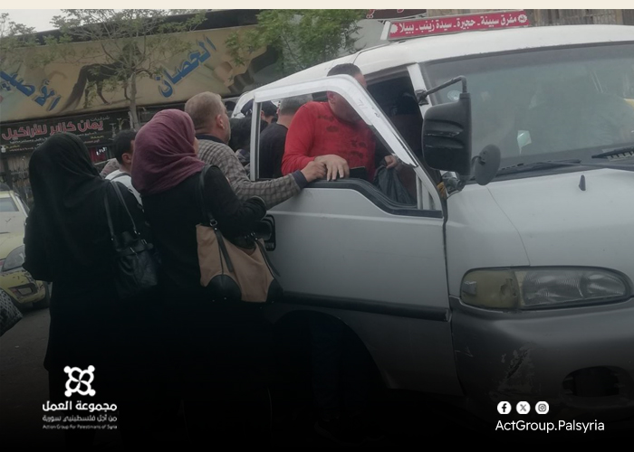 أزمة الوقود ترفع تكاليف النقل وتزيد من معاناة سكان مخيم السيدة زينب