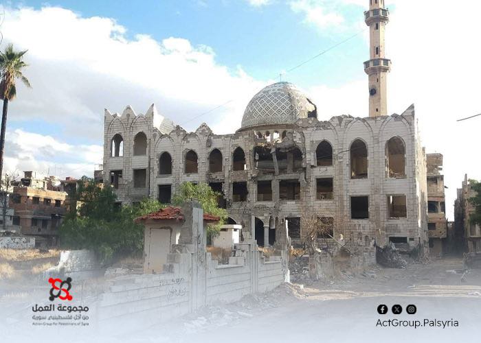 الأجهزة الأمنية تمنع افتتاح مسجد في مخيم اليرموك 