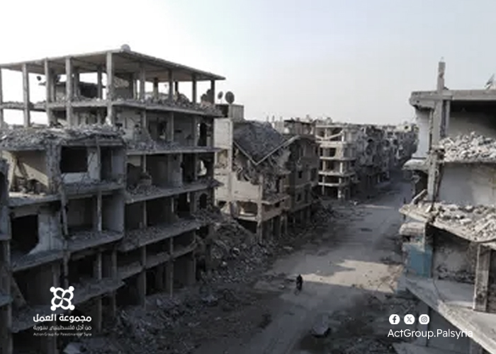 مخيم اليرموك. فلسطيني يطلق مناشدة لوقف استيلاء أحد المتنفذين على أرضه