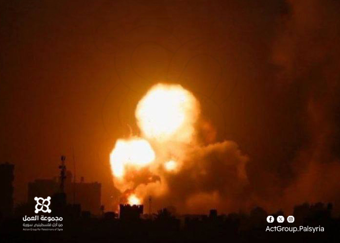 قصف إسرائيلي يستهدف مركز يافا للتنمية الشبابية بريف دمشق