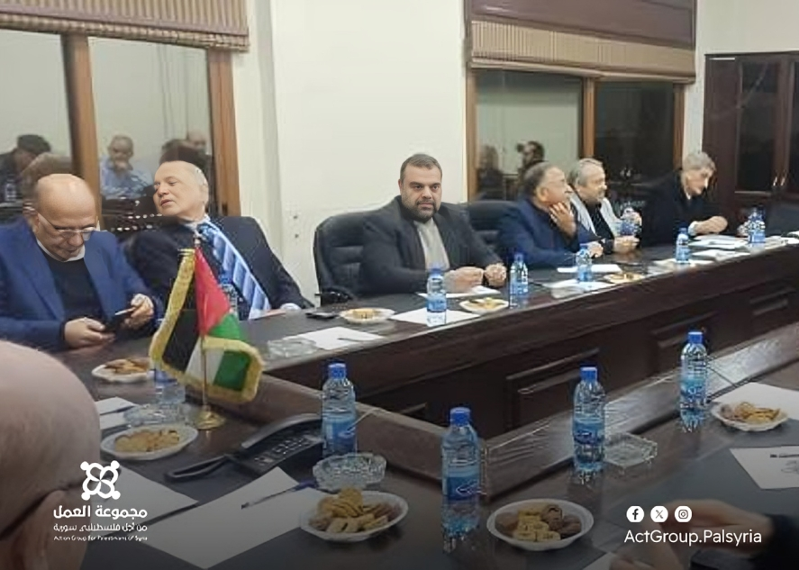 بيان مشترك من قادة الفصائل الفلسطينية بعد عقد اجتماع في دمشق