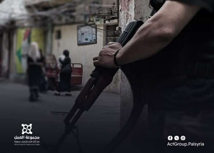 الفلسطينيون في مخيمات ريف دمشق يشكون فوضى السلاح 