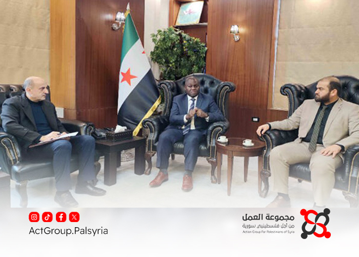 وزير الشؤون الاجتماعية والعمل يبحث مع الأونروا سبل تطوير عمل المنظمة في سوريا