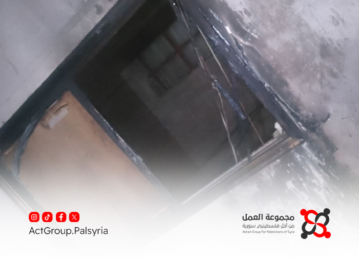 احتراق منزل في مخيم جرمانا بسبب مادة المازوت المغشوشة دون وقوع إصابات