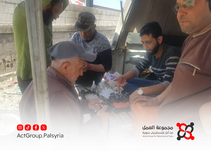 عودة خدمات الاتصالات والإنترنت إلى مخيم خان الشيح بعد انقطاع دام ثلاثة أيام