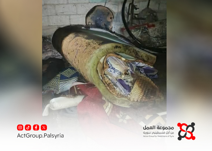 ماس كهربائي يتسبب بحريق منزل في مخيم خان دنون