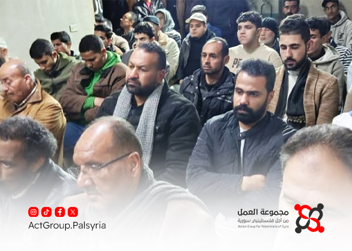 ندوة في خان دنون تناقش تداعيات الثورة السورية على القضية الفلسطينية