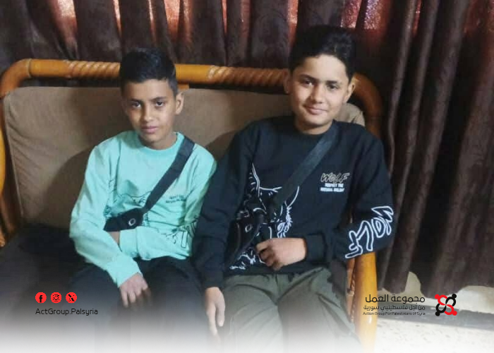 عائلة تناشد المساعدة في العثور على طفلين مفقودين في مخيم اليرموك