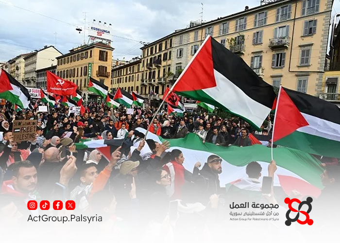 دعوات لإضراب شامل ومسيرات تضامنية مع غزة في المخيمات الفلسطينية والعالم