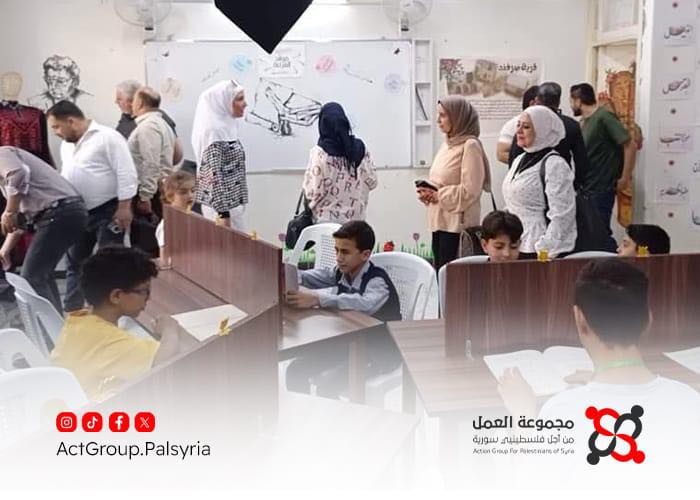 افتتاح مكتبة ومبادرة تعليم مجانية في مخيم اليرموك