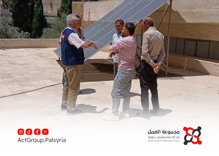 مشروع بئر الشرقطلي يسلّط الضوء على معاناة مخيم سبينة