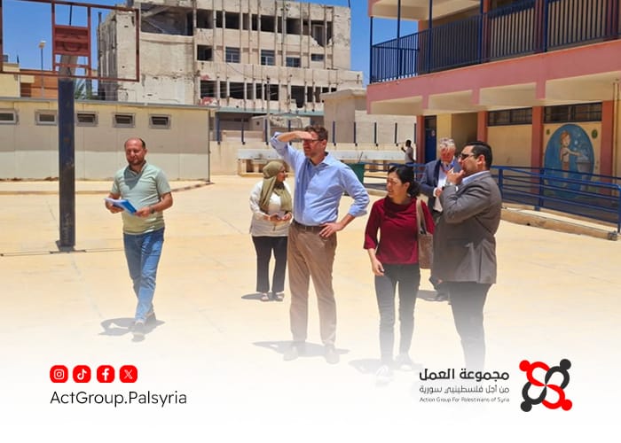 زيارة بلا لقاء: وفد من الأونروا يزور مخيم درعا دون الاستماع إلى الأهالي ومطالبهم