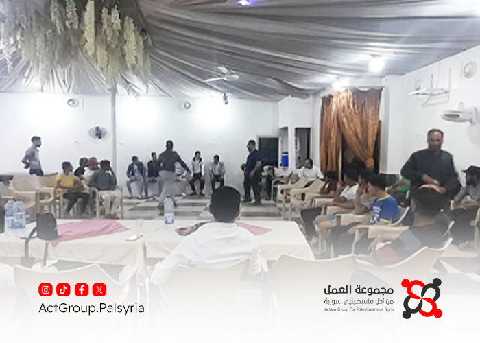 مبادرة توعوية في مخيم جرمانا لدعم الراغبين بالتعافي من الإدمان