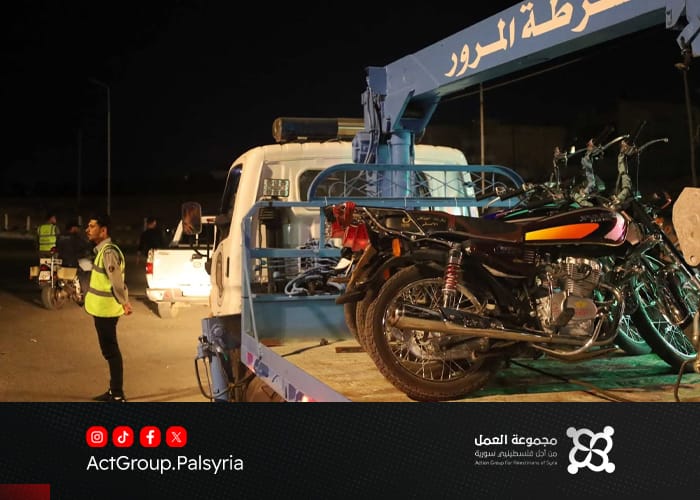 مخيم العائدين بحماة. الدراجات النارية من وسيلة نقل إلى مصدر تهديد يومي للسكان