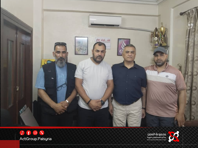 مخيم السيدة زينب. زيارة ميدانية لتعزيز التعاون بين لجنة التنمية ومركز مساواة بدمشق