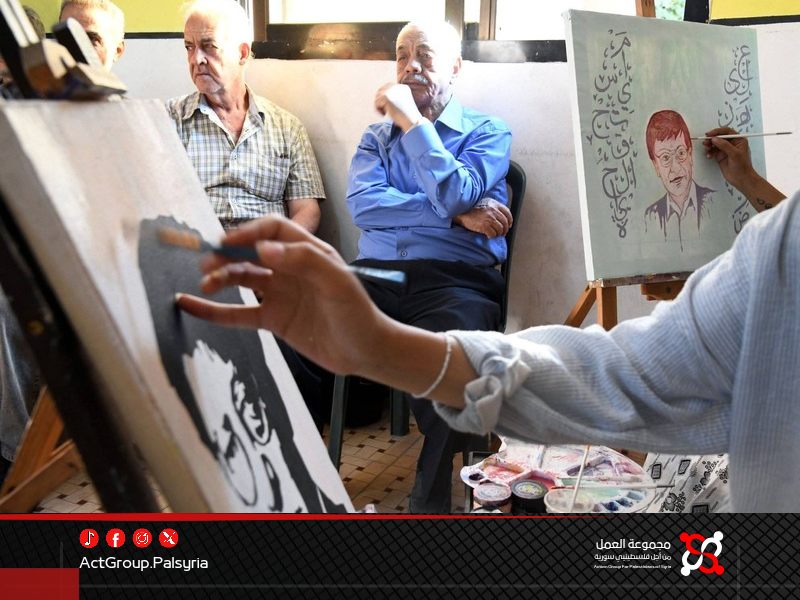 أمسية أدبية وفنية في مخيم جرمانا دعماً لغزة وتعزيزاً للحراك الثقافي