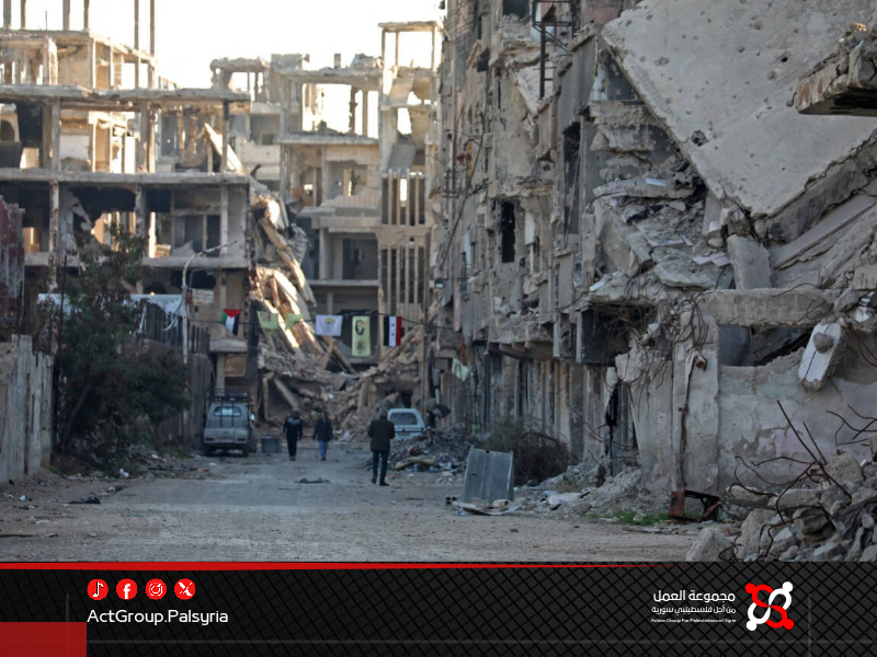 مؤسسة هيومينتي تطلق مشاريع ترميم حيوية في مخيم اليرموك بدعم دولي