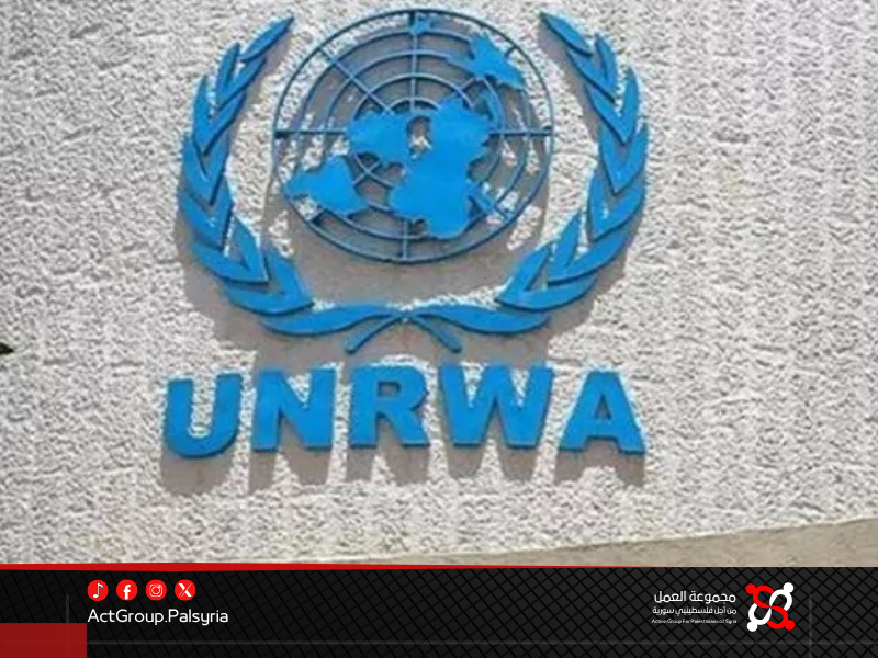 أونروا تُعلّق خدماتها اليوم في المخيمات الفلسطينية بدمشق وريفها لأسباب أمنية