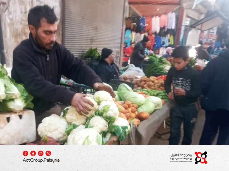 ارتفاع جديد في الأسعار يثقل كاهل سكان مخيم النيرب