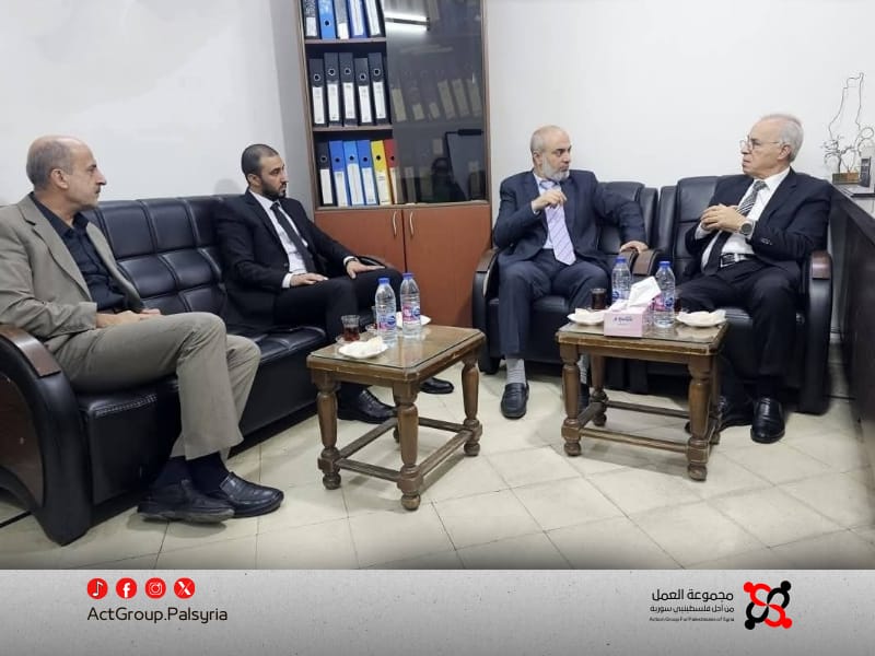 دمشق: تأكيد رسمي على مرجعية الهيئة العامة للاجئين الفلسطينيين في سورية