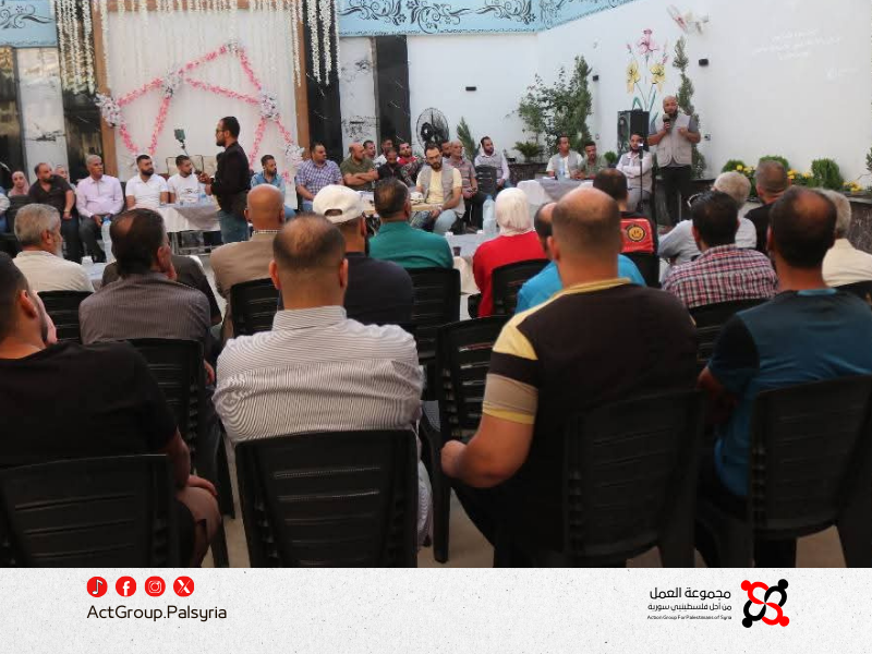 انطلاق حملة أهلية في مخيم الحسينية لتحسين الخدمات والبنية التحتية