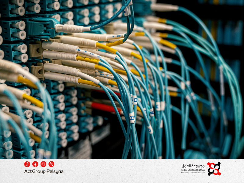 سرقة الكابلات تتسبب بانقطاع الإنترنت مجدداً في مخيم الحسينية ومحيطه