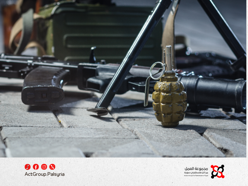 دعوات شعبية لضبط انتشار السلاح في مخيم الحسينية