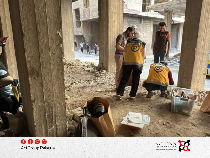 العثور على رفات مدنيين قرب موقع مجزرة التضامن في دمشق