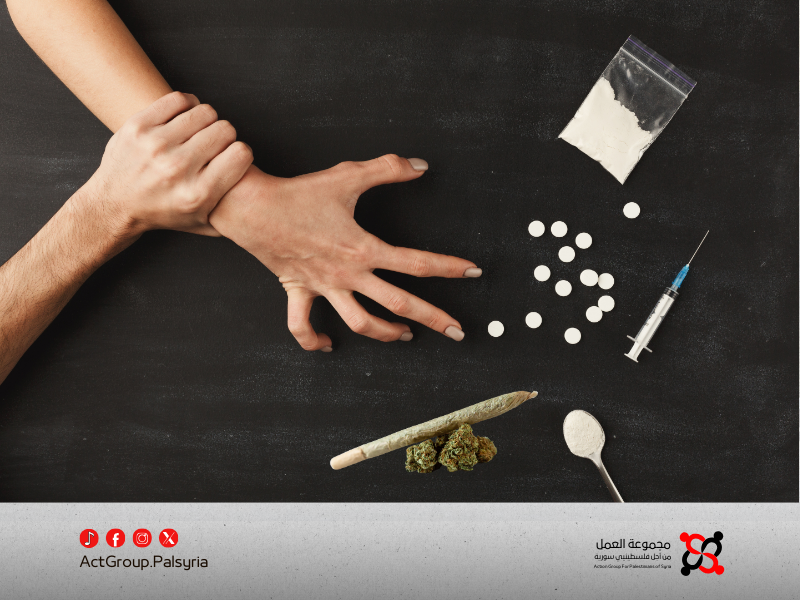 مبادرة محلية لمواجهة المخدرات بعد سلسلة حوادث سطو في مخيم خان الشيح