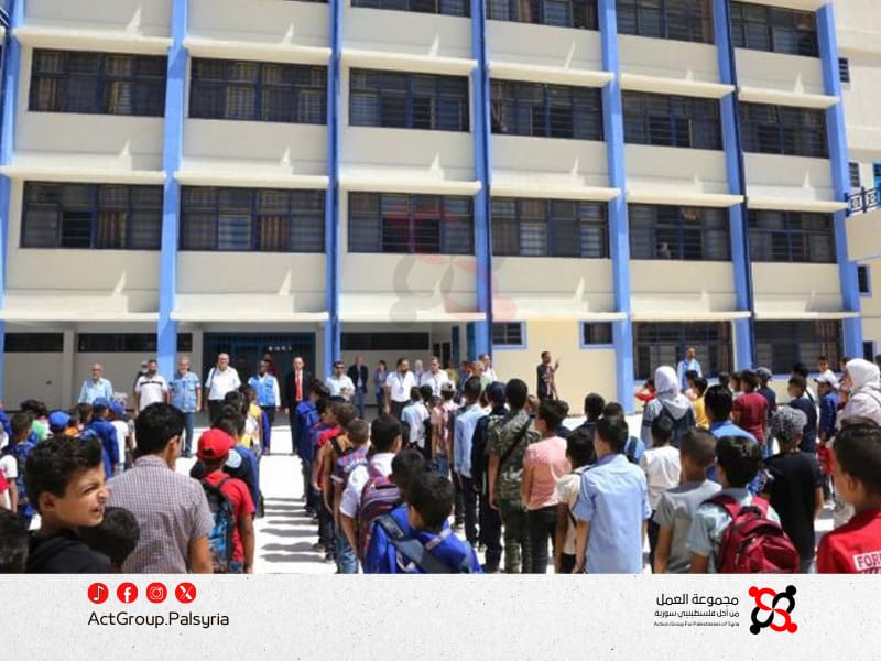 مخيم اليرموك.. أزمة تعليمية واتهامات للأونروا بالإهمال 