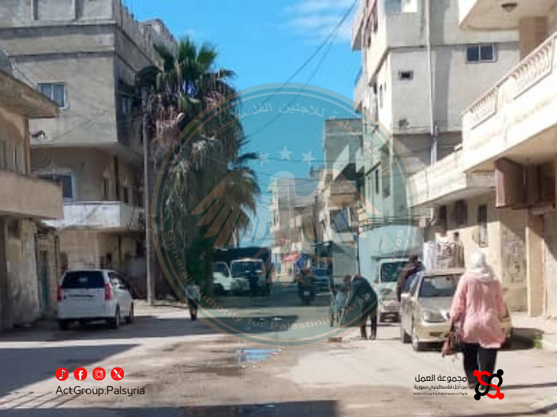 الهيئة العامة للاجئين الفلسطينيين تحذر من البناء المخالف في مخيم العائدين باللاذقية