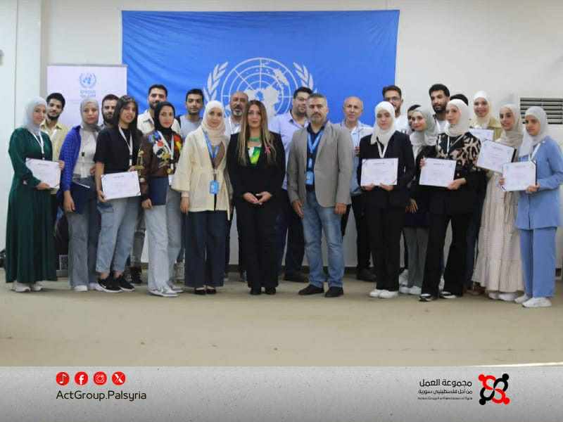 دمشق."UNRWA First Spark Tech".. مواهب فلسطينية تبتكر وتتأهل لمسابقات دولية