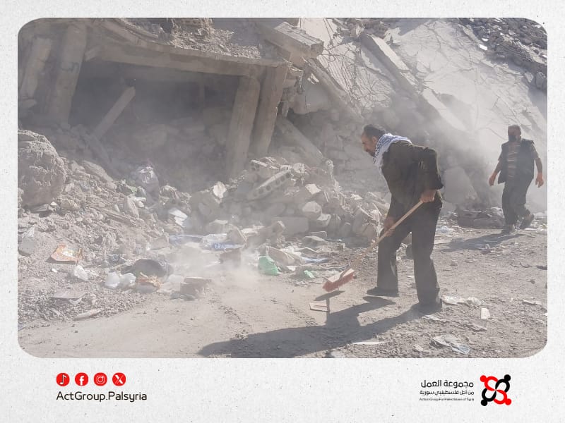 مخيم اليرموك. الأهالي يرفعون الصوت.. نريد عملاً لا وعوداً