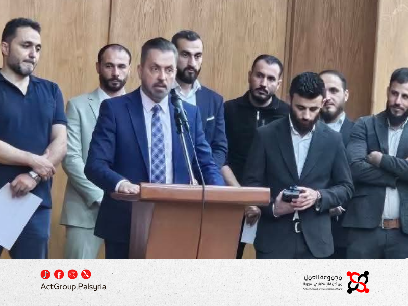 فلسطيني سوري يتولى منصباً رفيعاً في قطاع النفط السوري مجموعة العمل ـ سوريا 