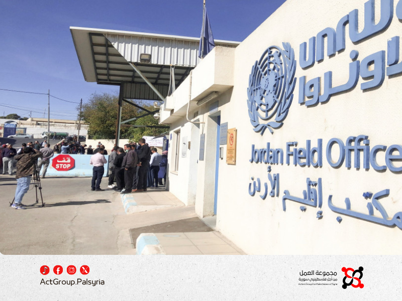 الأردن .فلسطينيو سوريا يطالبون الأونروا بتوفير الدعم الشتوي