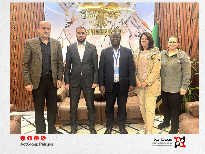 الهيئـة العامة تسـتقبل مدير الأونروا وتبحث سبل دعــم اللاجئين