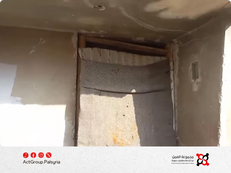 مخيم اليرموك. الأونروا تصلح 319 منزلاً والمئات يواجهون البرد بلا أبواب